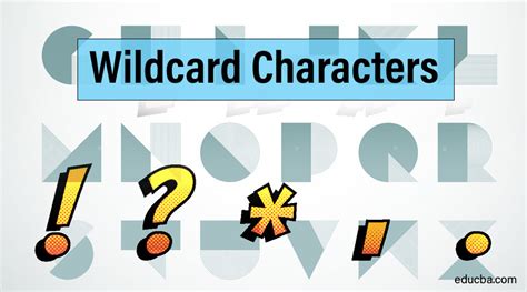 wildcard symbols